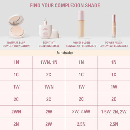 Natural Blur Powder Foundation & Skin Tint Blurring Elixir Duo