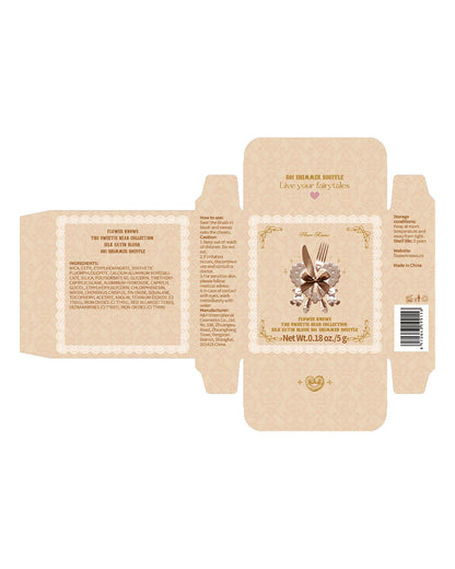 The Sweetie Bear Silk Satin Blush