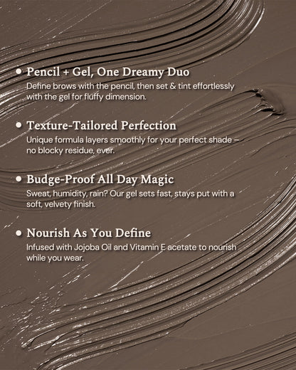 The Sweetie Bear Dual-Ended Brow Gel & Pencil