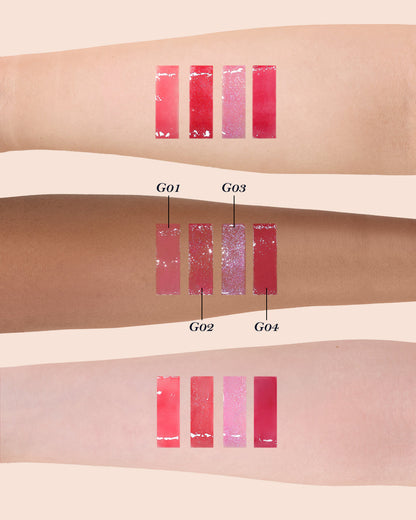 Violet Strawberry Rococo Glowy Lip Gloss