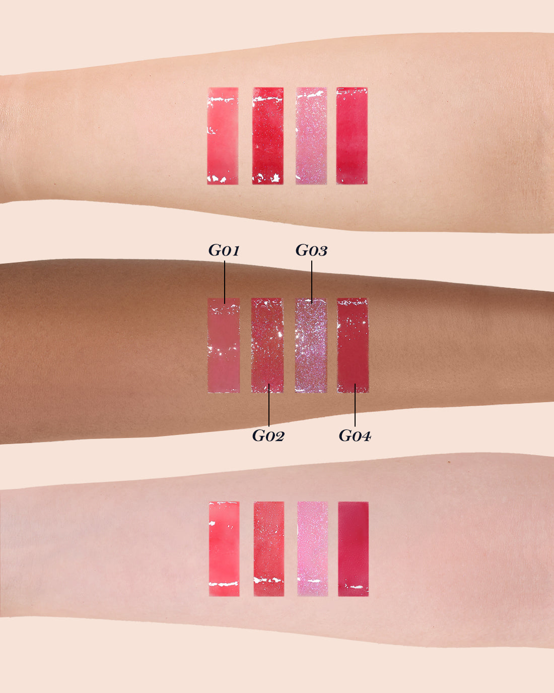 Violet Strawberry Rococo Glowy Lip Gloss