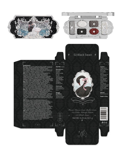 Swan Ballet Six-Color Makeup Palette