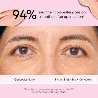 ALPYN Instant Bright Eye Dark Circle Firming Cream with Niacinamide & Peptides