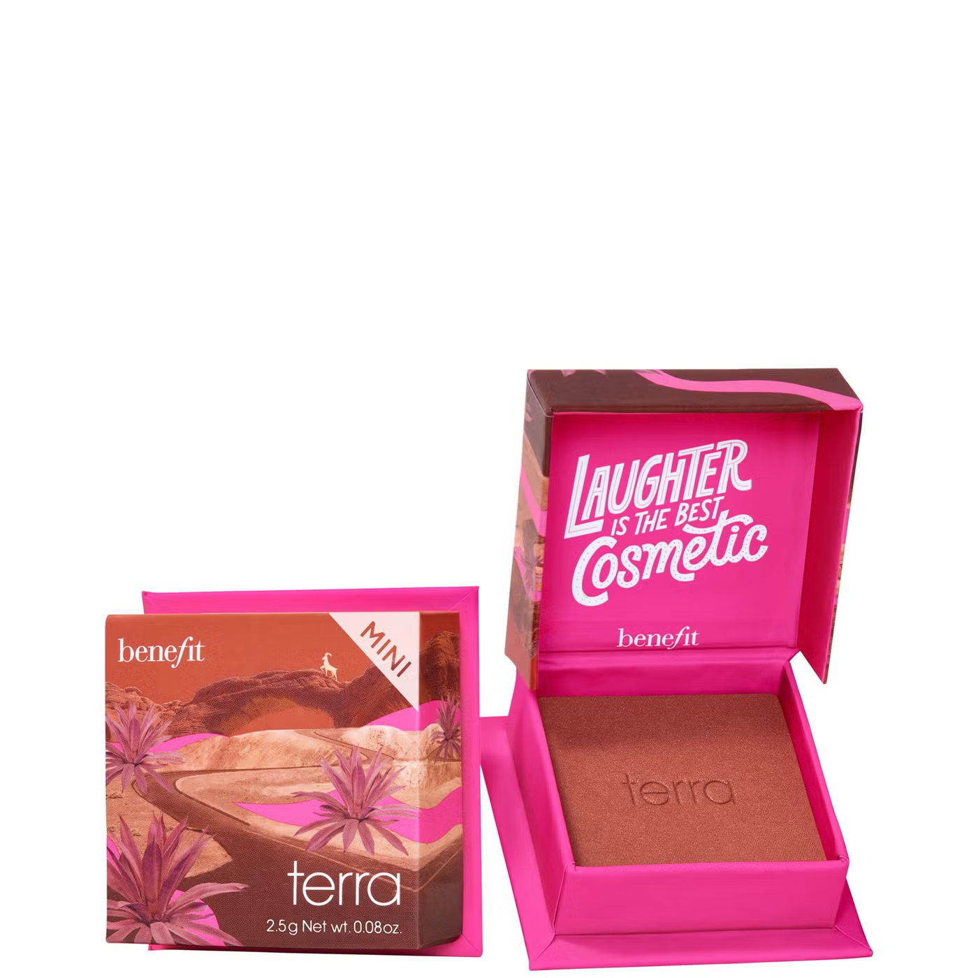 benefit Crystah Strawberry Pink Blush Powder Mini 2.5g