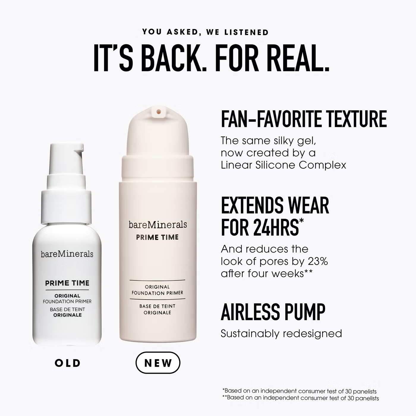 bareMinerals Prime Time Original Pore Minimizing Primer 30ml