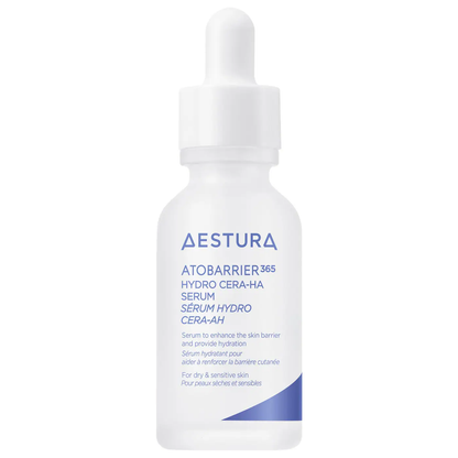 AESTURA ATOBARRIER365 Hydro CERA-HA Ceramide + Hyaluronic Acid Face Serum for Skin Moisture Barrier Repair