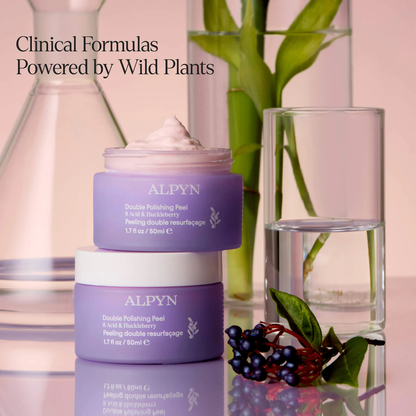 ALPYN Polishing Peel & Brightening Face Mask with 8 Acids & Huckleberry