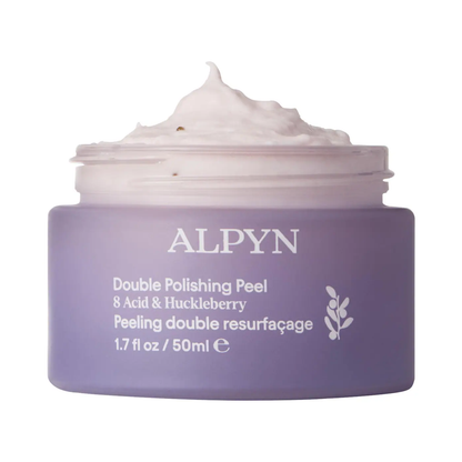 ALPYN Polishing Peel & Brightening Face Mask with 8 Acids & Huckleberry