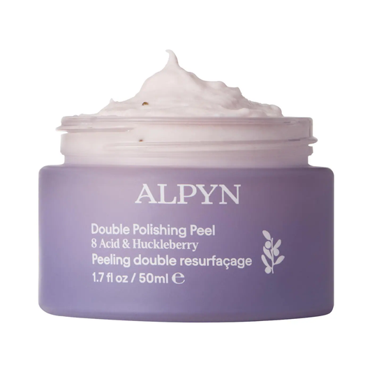 ALPYN Polishing Peel & Brightening Face Mask with 8 Acids & Huckleberry