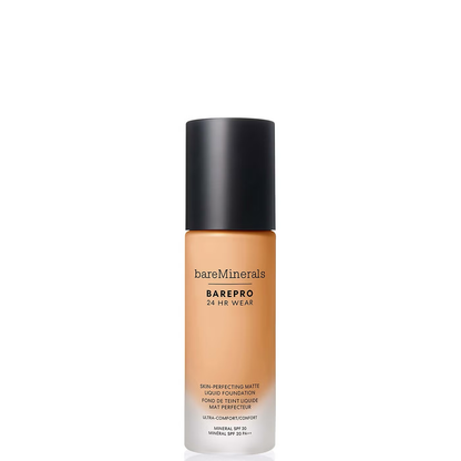 bareMinerals Barepro 24Hr Matte Comfort Liquid Foundation Mineral Spf20 30ml (various shades)