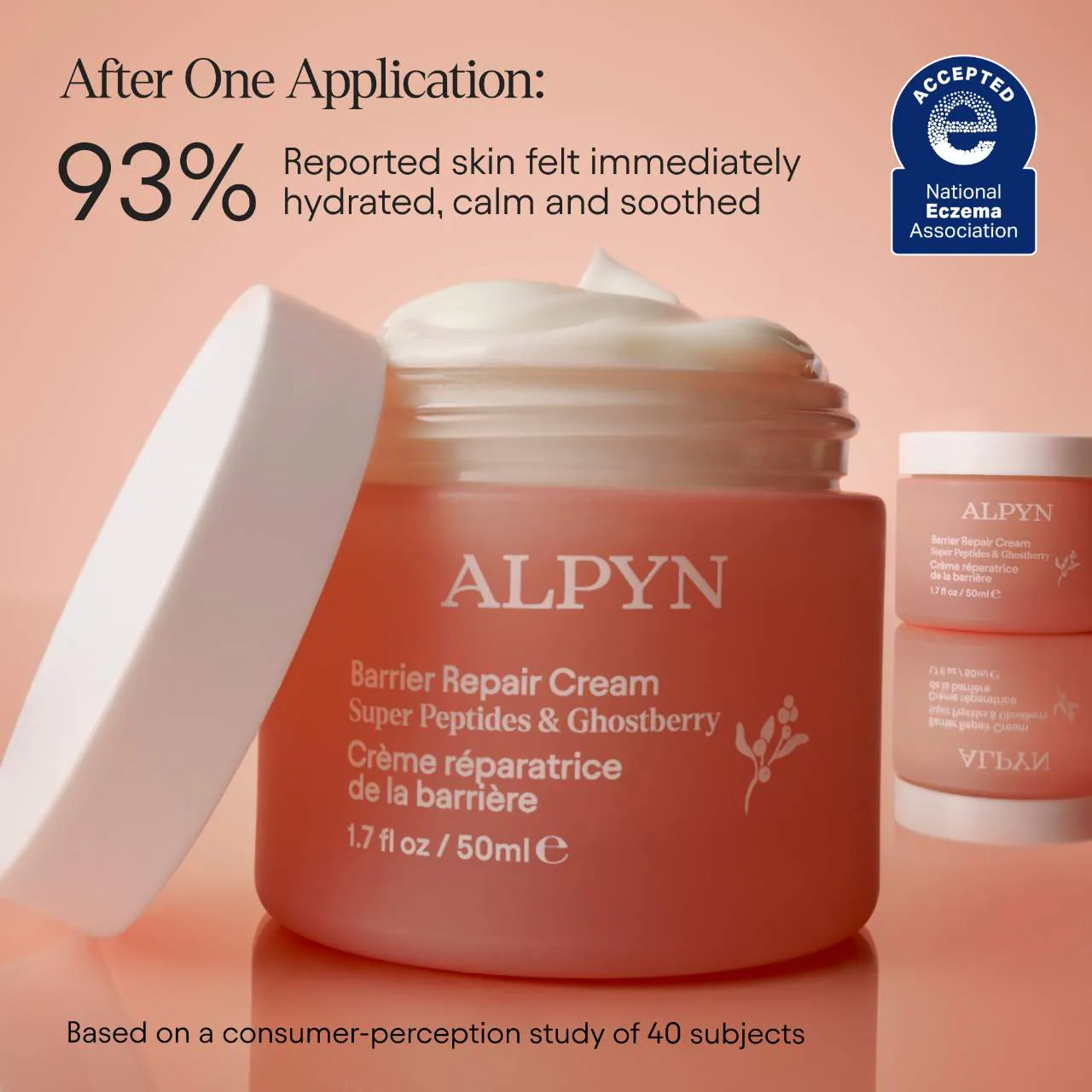 ALPYN Super Peptide & Ghostberry Moisturizer for Eczema, Barrier and Wrinkle Repair