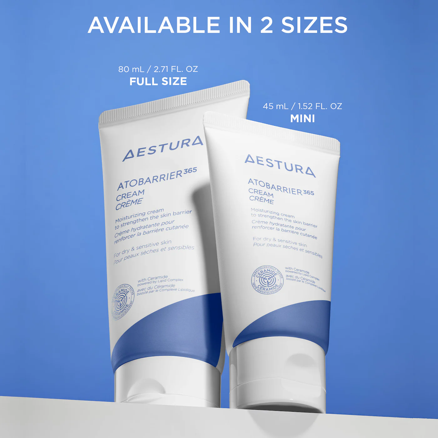 AESTURA ATOBARRIER365 Cream Moisturizer with Ceramides & Niacinamide for Skin Moisture Barrier Repair
