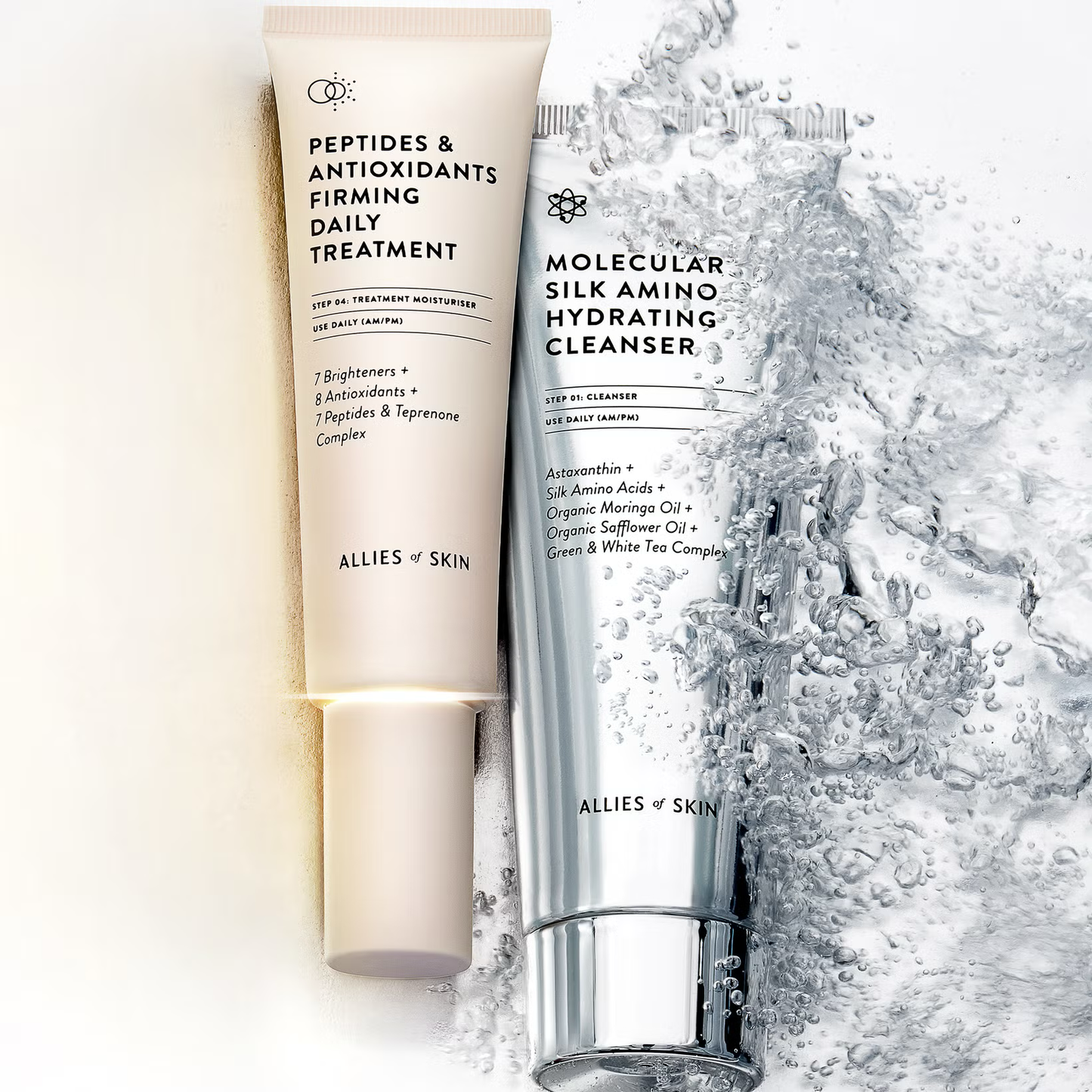 ALLIES OF SKIN Molecular Silk Amino Hydrating Cleanser 100ml