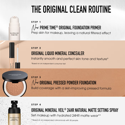 bareMinerals ORIGINAL Pressed Powder Foundation SFP15 8g (various shades)