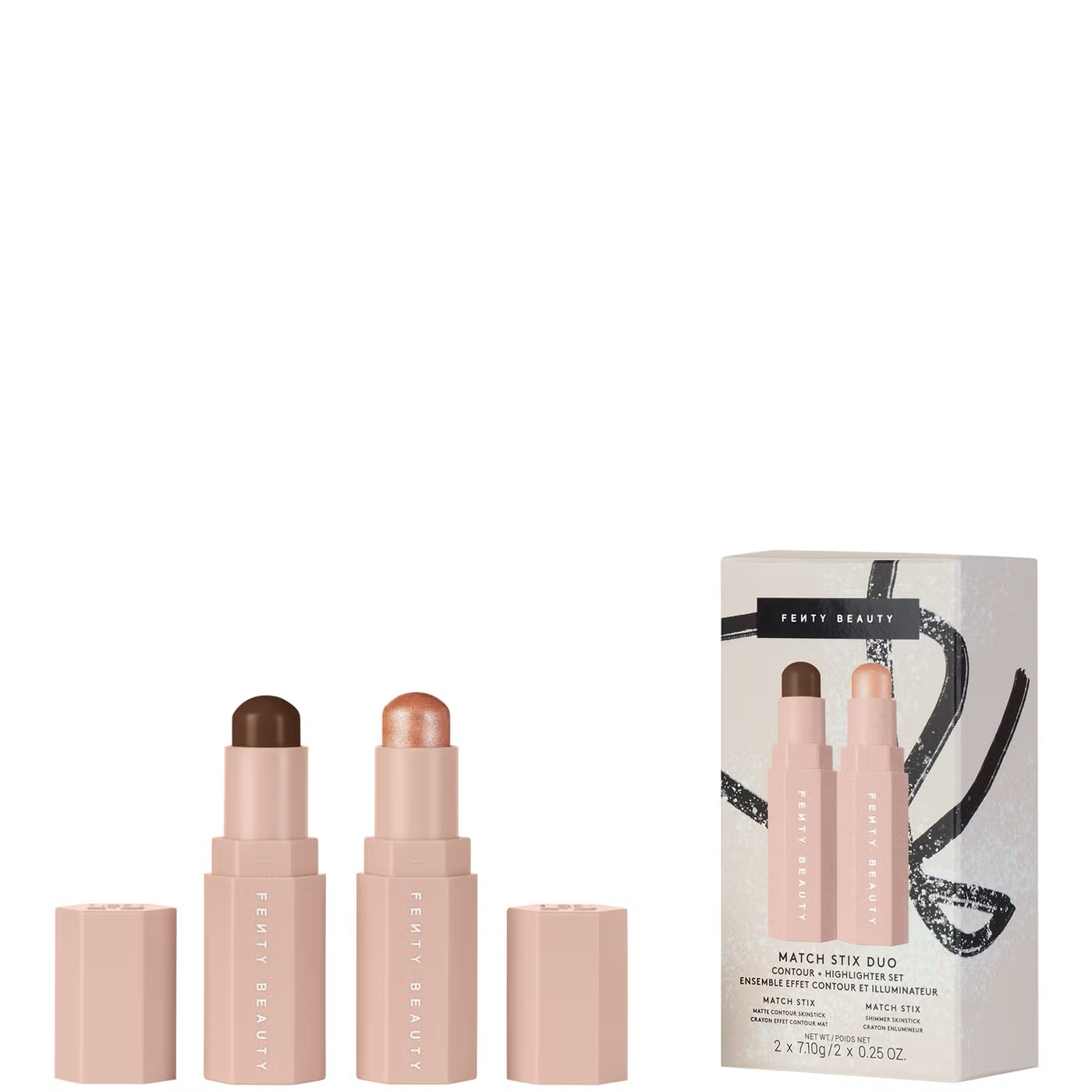 Fenty Beauty Mini Match Stix Duo Contour + Highlighter Set 5.6g (Various Shades)
