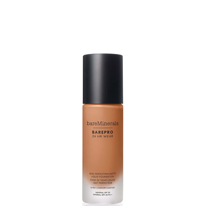 bareMinerals Barepro 24Hr Matte Comfort Liquid Foundation Mineral Spf20 30ml (various shades)