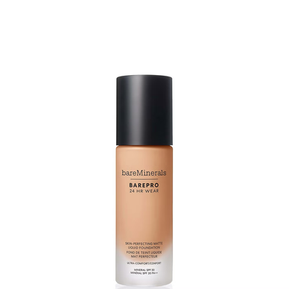 bareMinerals Barepro 24Hr Matte Comfort Liquid Foundation Mineral Spf20 30ml (various shades)