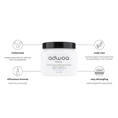 adwoa beauty Baomint™ Deep Conditioning Treatment - 16 oz/ 453 g