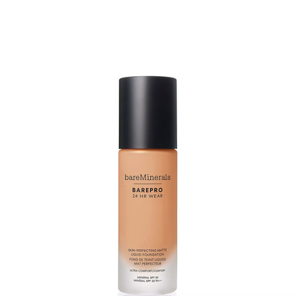 bareMinerals Barepro 24Hr Matte Comfort Liquid Foundation Mineral Spf20 30ml (various shades)