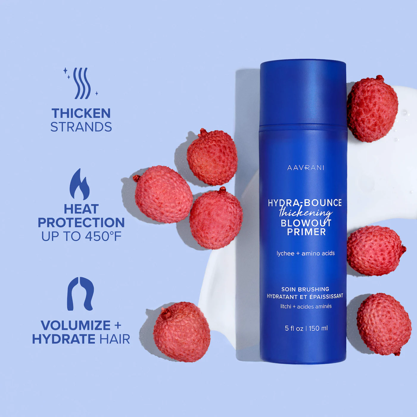 AAVRANI Hydra-Bounce Thickening Blowout Styling Cream