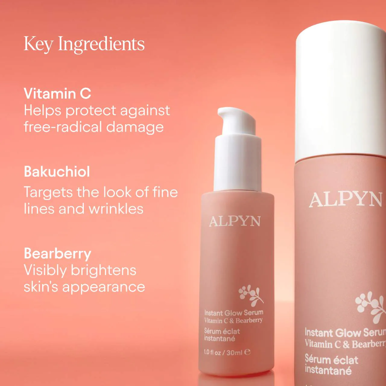 ALPYN Vitamin C & Bearberry Instant Brightening Serum