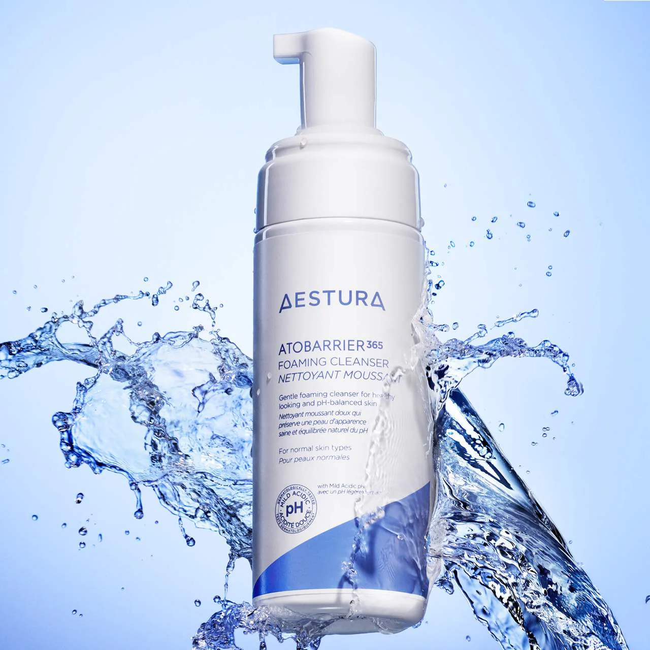 AESTURA ATOBARRIER365 Gentle pH-Balancing Foaming Cleanser for Skin Moisture Barrier Repair
