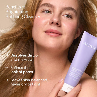 ALPYN AHA Brightening Bubbling Cleanser