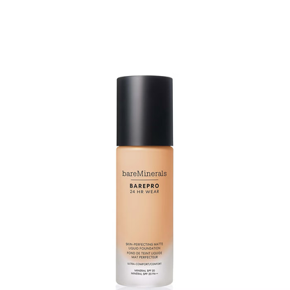 bareMinerals Barepro 24Hr Matte Comfort Liquid Foundation Mineral Spf20 30ml (various shades)