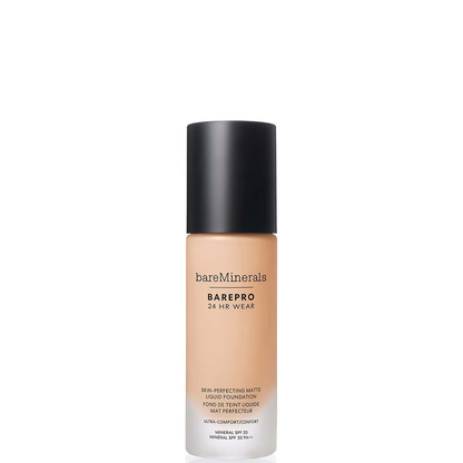 bareMinerals Barepro 24Hr Matte Comfort Liquid Foundation Mineral Spf20 30ml (various shades)