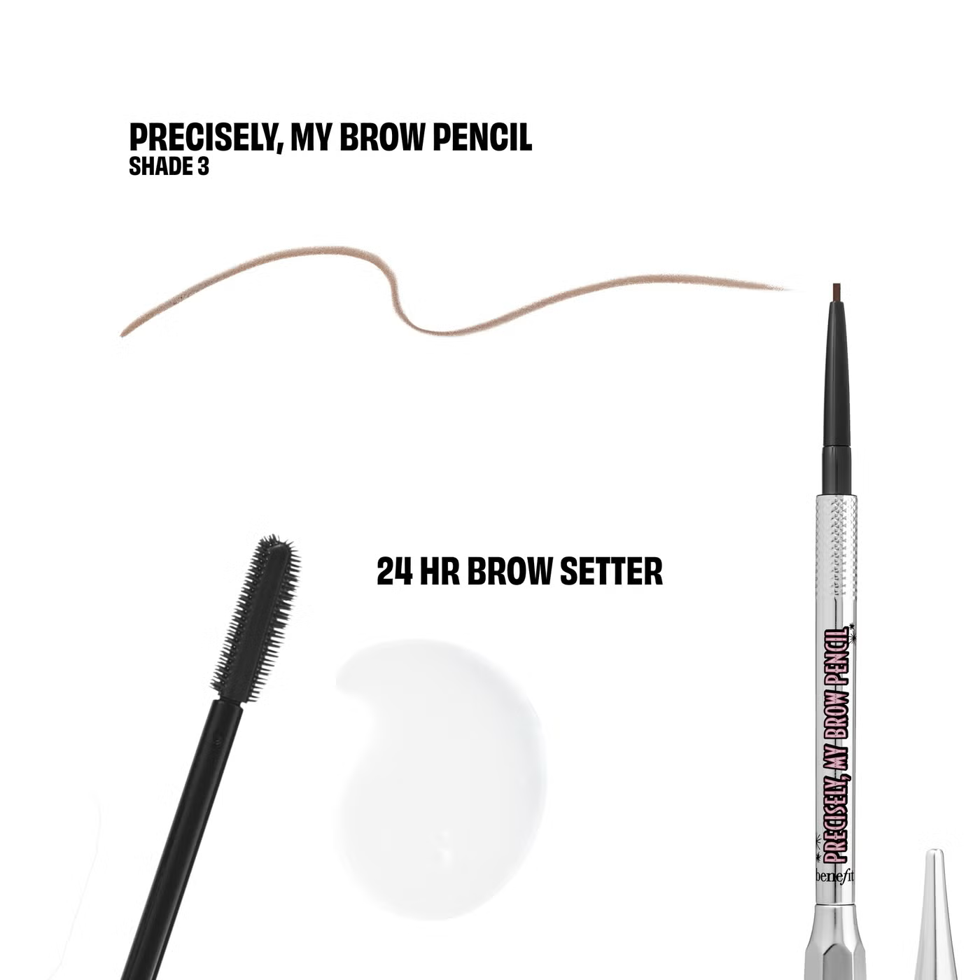 benefit Bigtime Brow Minis - Precisely, My Brow Pencil and Gel Setter Duo (Various Shades)