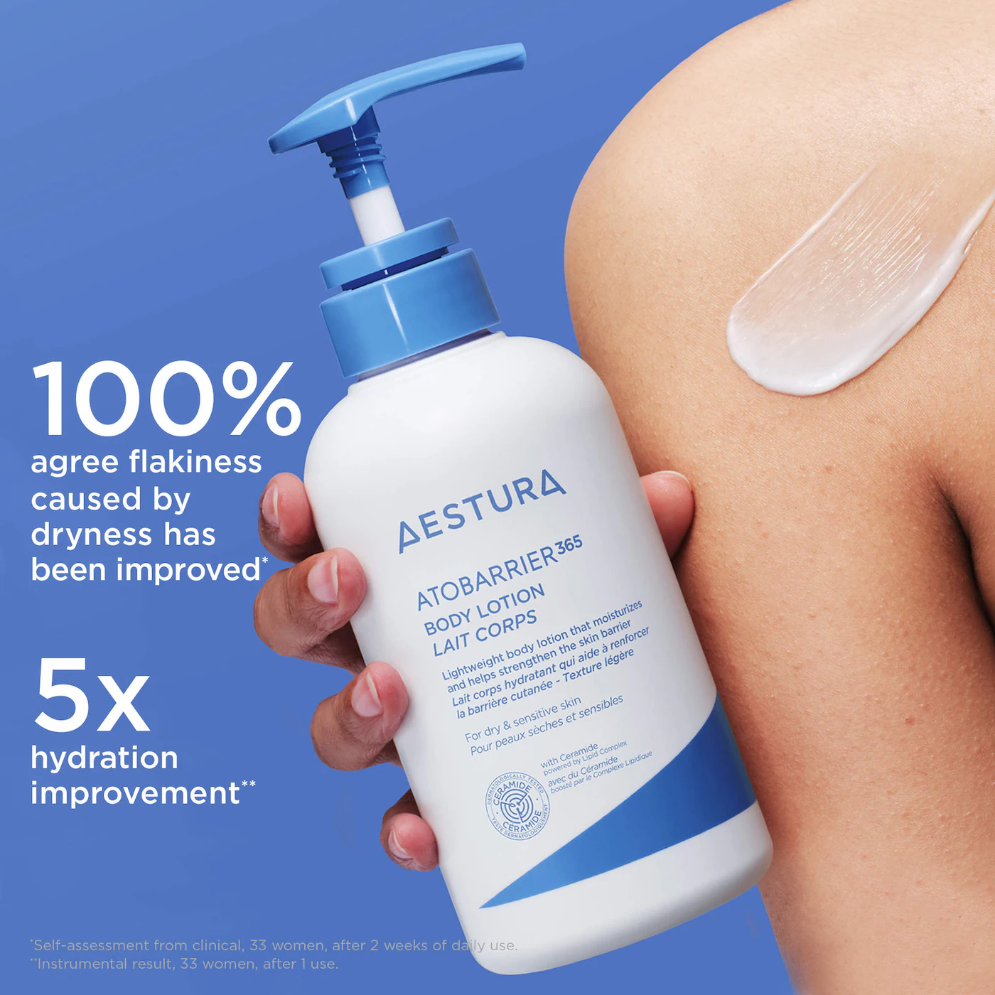 AESTURA ATOBARRIER365 Moisturizing Body Lotion with Ceramides for Dry & Sensitive Skin