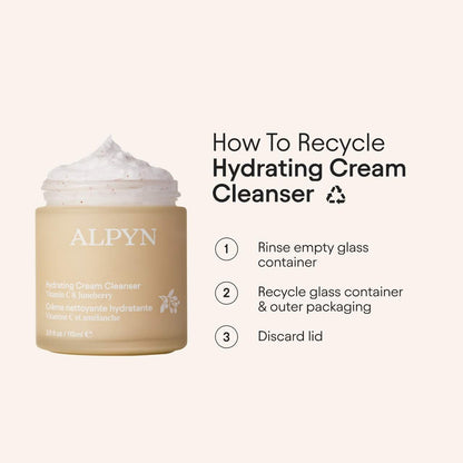 ALPYN Hydrating Cold Cream Cleanser with Vitamin C & Juneberry