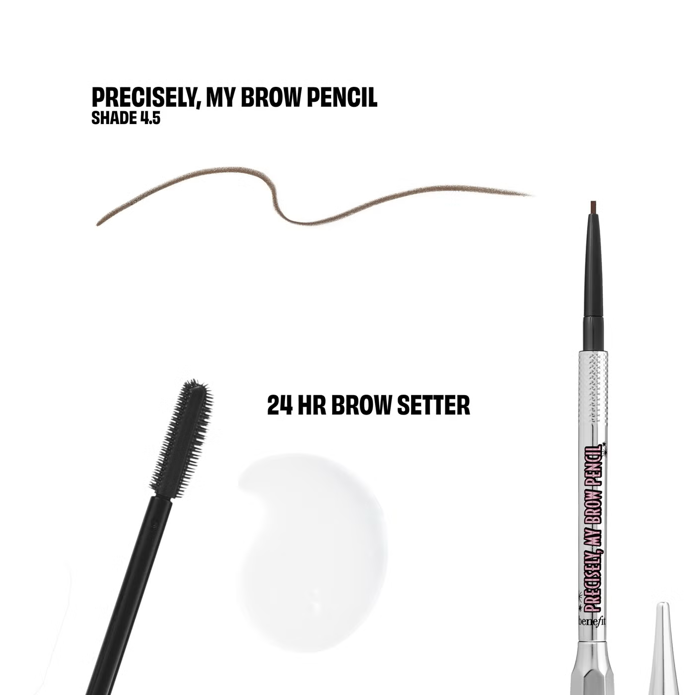 benefit Bigtime Brow Minis - Precisely, My Brow Pencil and Gel Setter Duo (Various Shades)