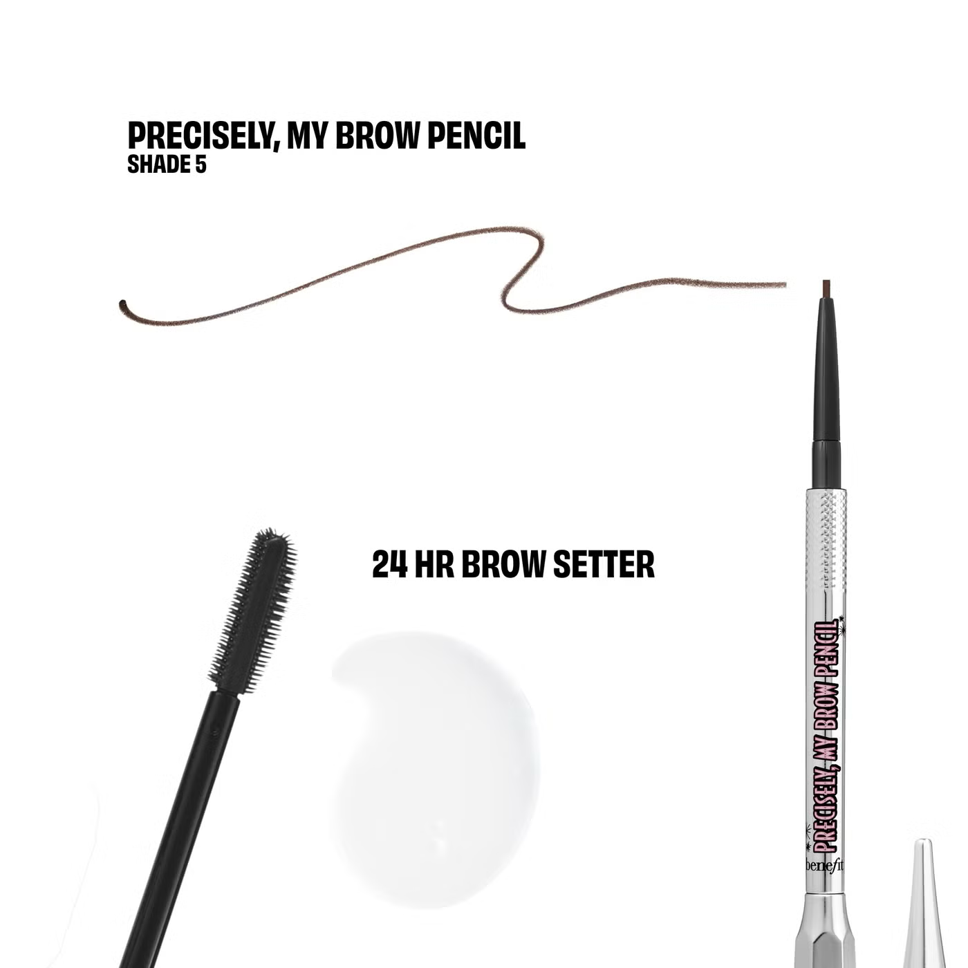 benefit Bigtime Brow Minis - Precisely, My Brow Pencil and Gel Setter Duo (Various Shades)