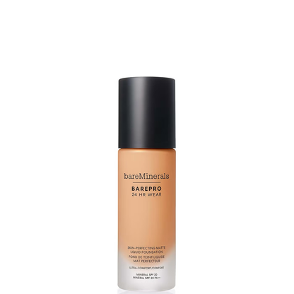 bareMinerals Barepro 24Hr Matte Comfort Liquid Foundation Mineral Spf20 30ml (various shades)