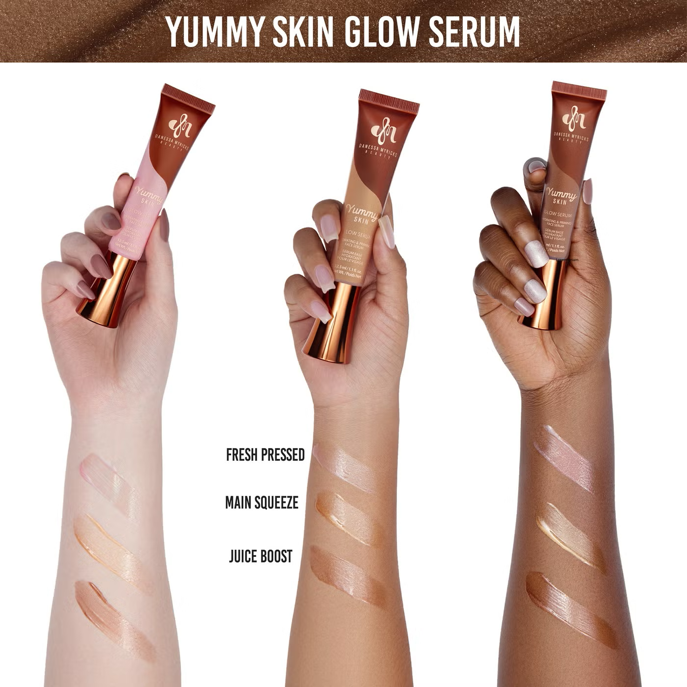 Danessa Myricks Beauty Yummy Skin Glow Serum 32.5ml (Various Shades)