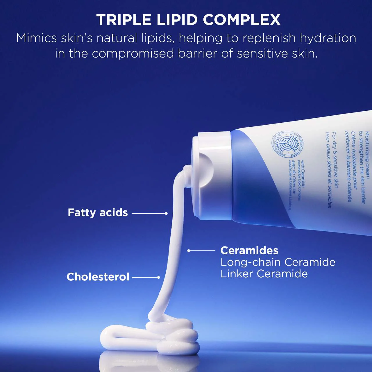 AESTURA ATOBARRIER365 Cream Moisturizer with Ceramides & Niacinamide for Skin Moisture Barrier Repair