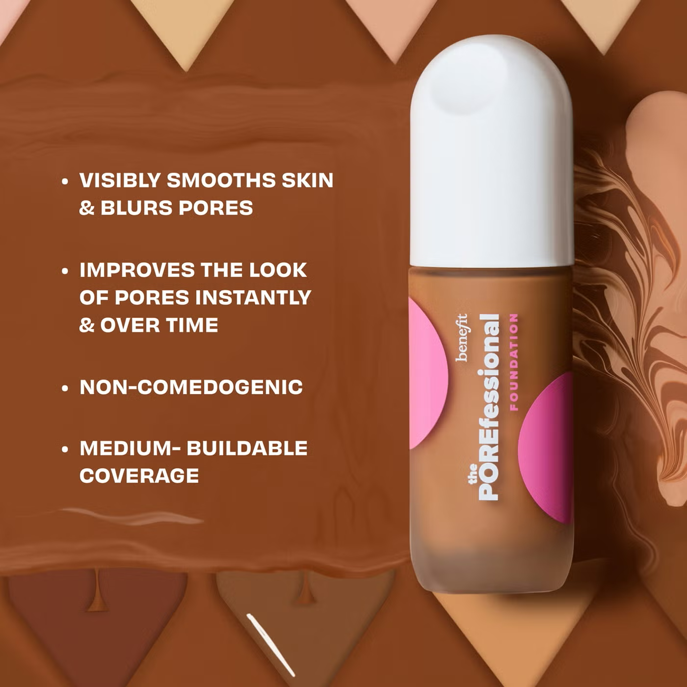 benefit The Porefessional Smoothing & Blurring Matte Foundation 30ml (Various Shades)