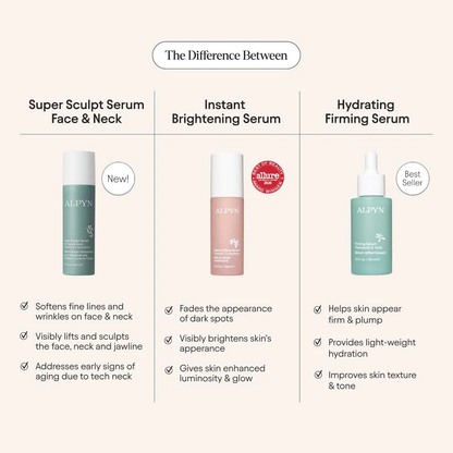 ALPYN Super Sculpt Serum For Face & Neck with Tri-Peptide Firming Complex
