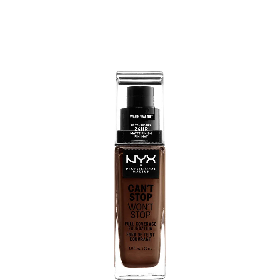 NYX Professional Makeup Can't Stop Won't Stop 24 Hour Foundation (Various Shades)