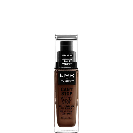 NYX Professional Makeup Can't Stop Won't Stop 24 Hour Foundation (Various Shades)