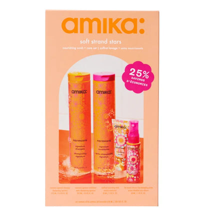 amika Soft Strands Stars Nourishing Wash + Care Set