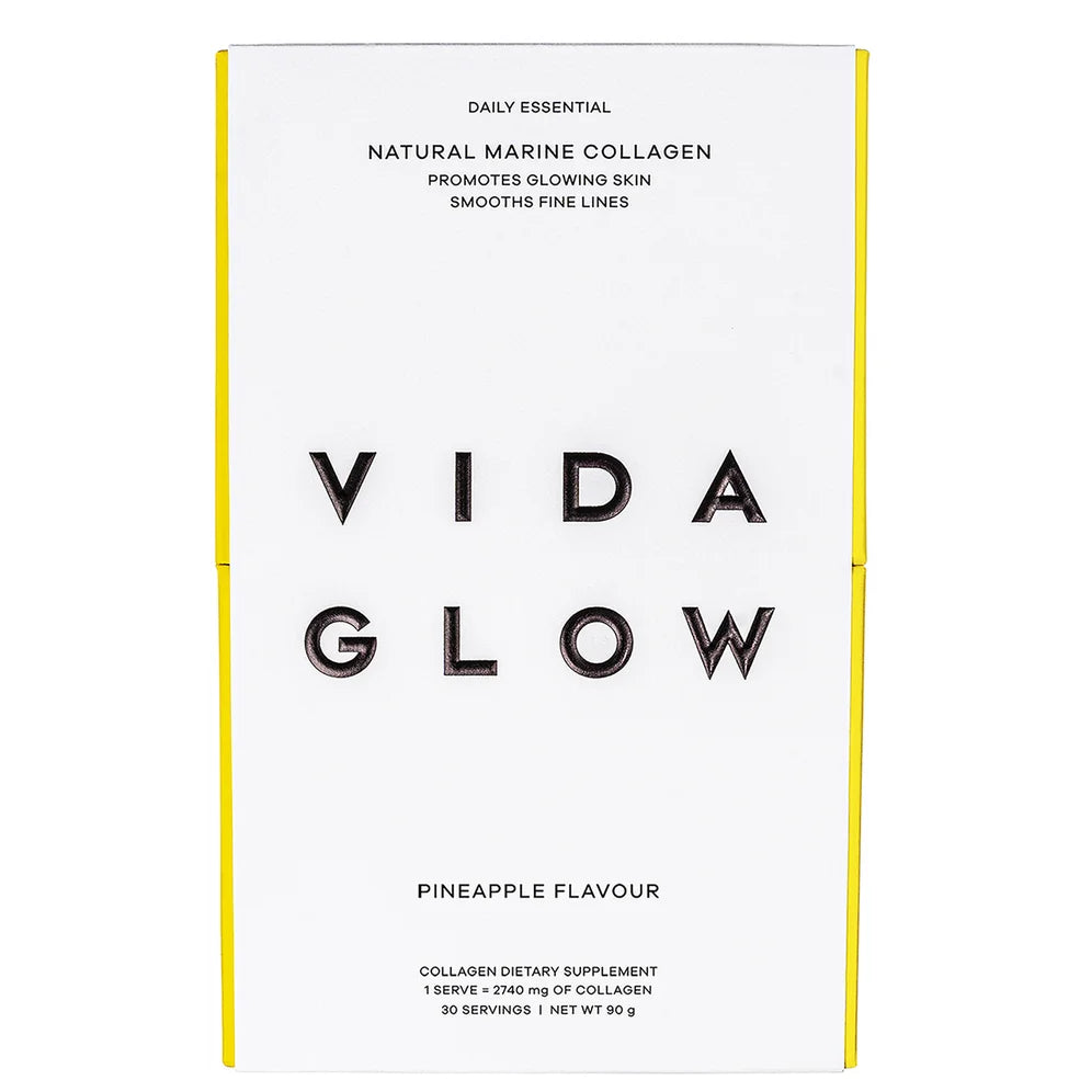 Vida Glow Natural Marine Collagen Sachets - Pineapple