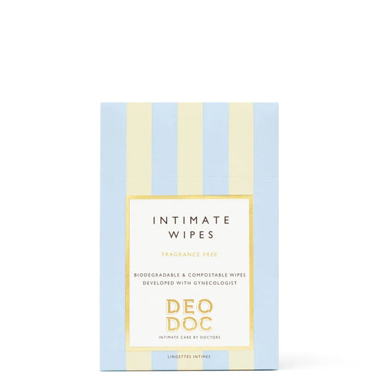 DeoDoc Intimate Wipes - Fragrance Free