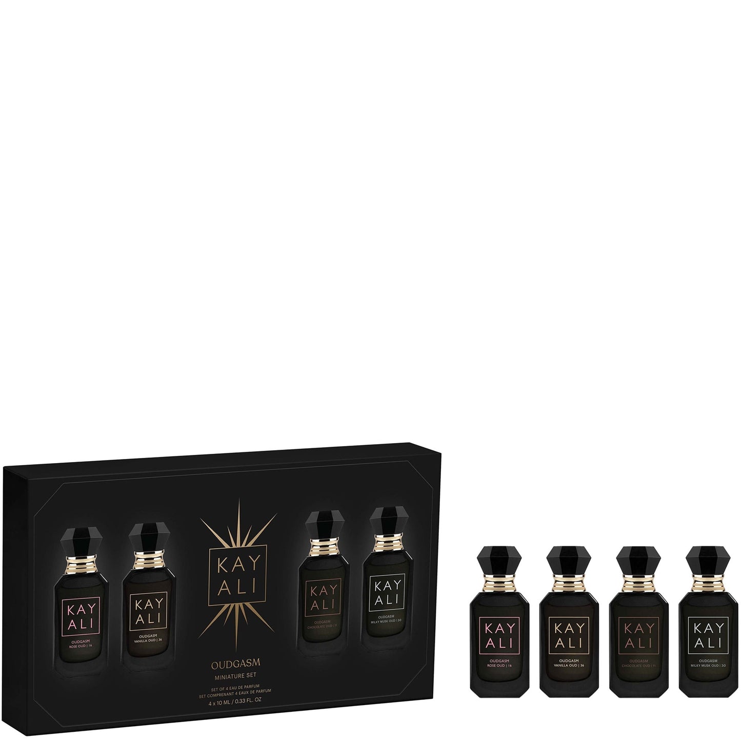 KAYALI Oudgasm Miniature Set 4x10 ml