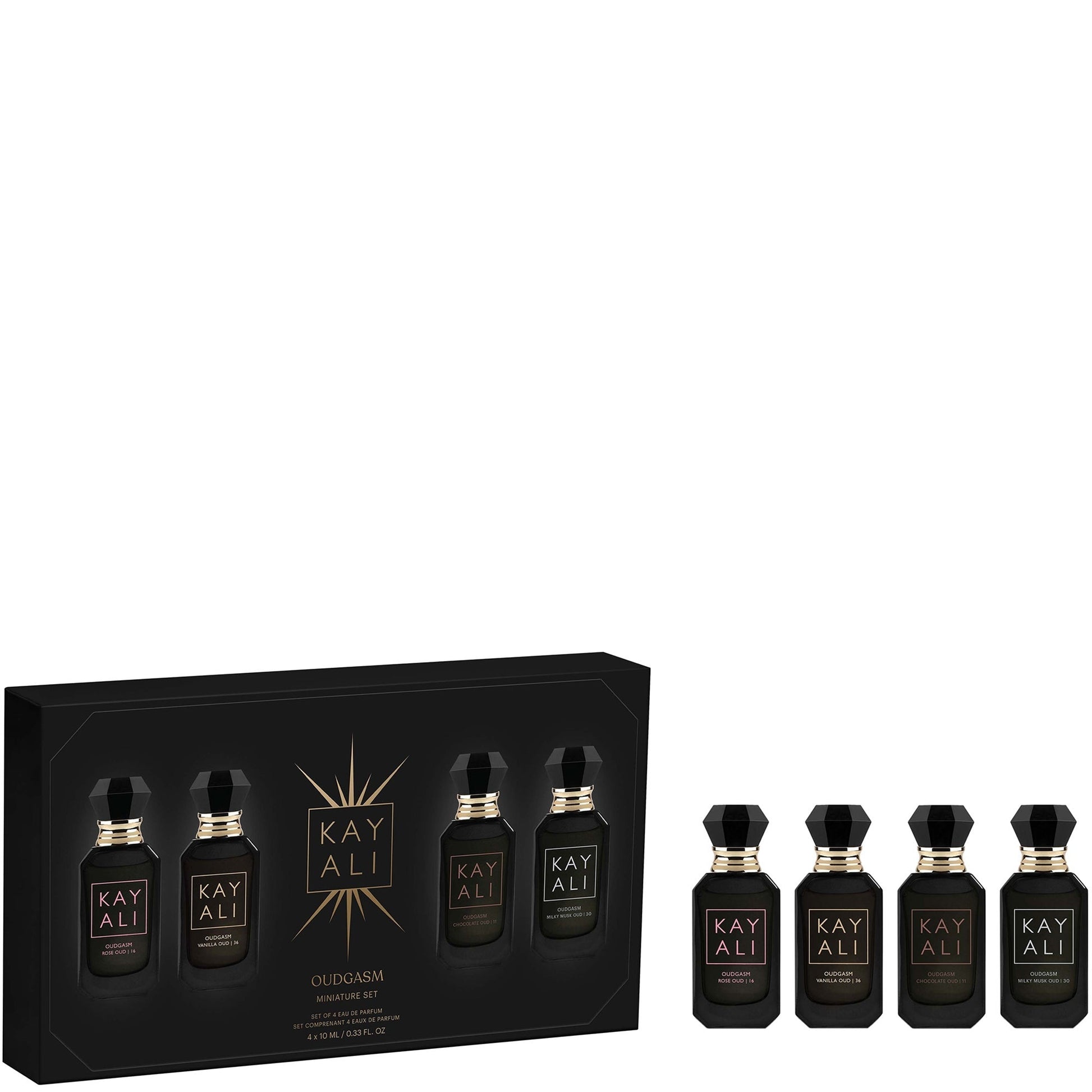 KAYALI Oudgasm Miniature Set 4x10 ml