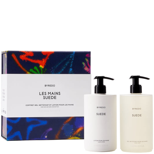 BYREDO Les Mains Suede - Hand wash and hand lotion gift set
