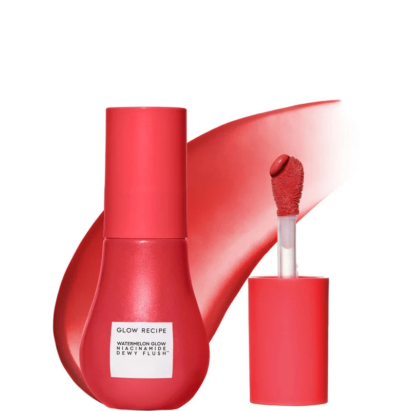 Glow Recipe Watermelon Glow Niacinamide Dewy Flush - Brightening Serum Blush - Cherry