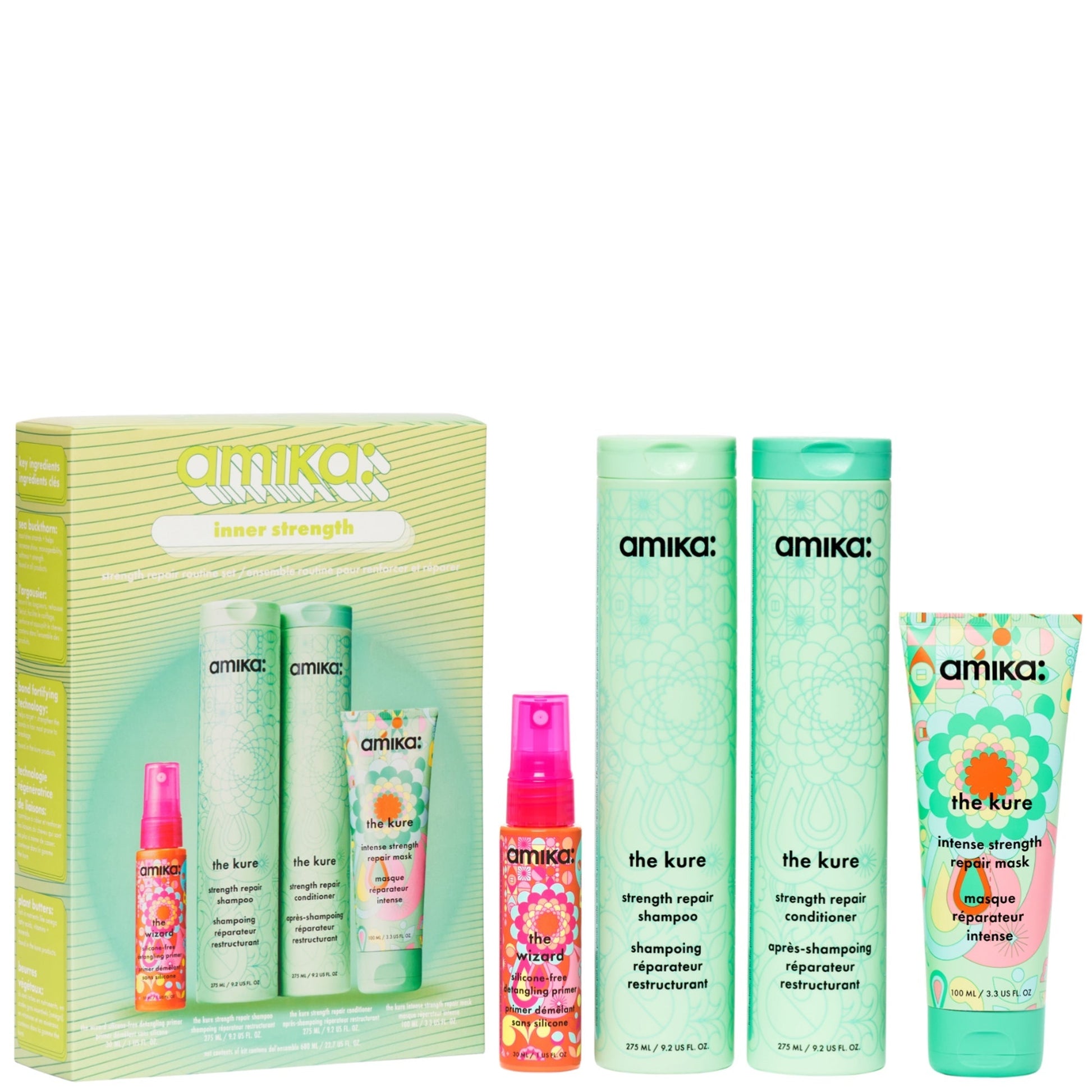 amika inner strength strength repair routine set