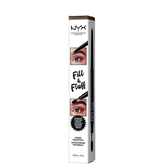 NYX Professional Makeup Fill and Fluff Eyebrow Pomade Pencil 0.2g (Various Shades)